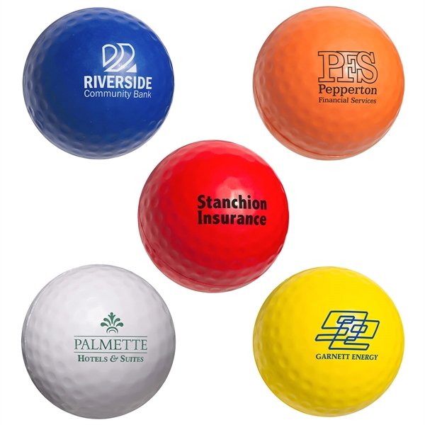 Golf Ball Stress Reliever - Golf Ball Stress Reliever - Image 0 of 5