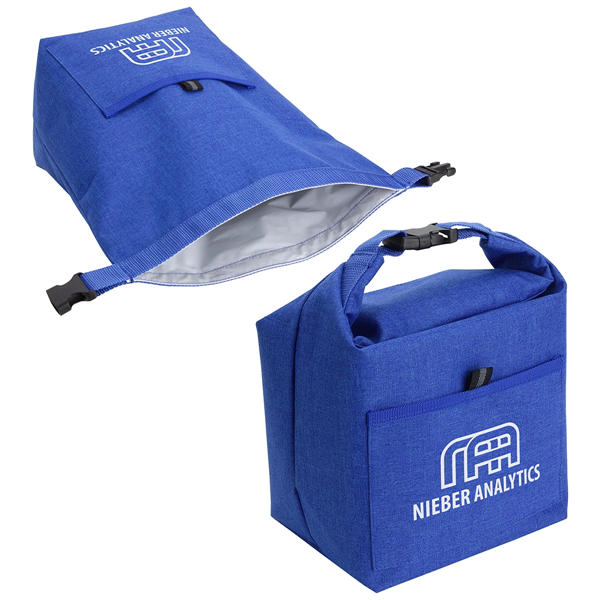 Bellevue Heathered Polyester Insulated Lunch Tote