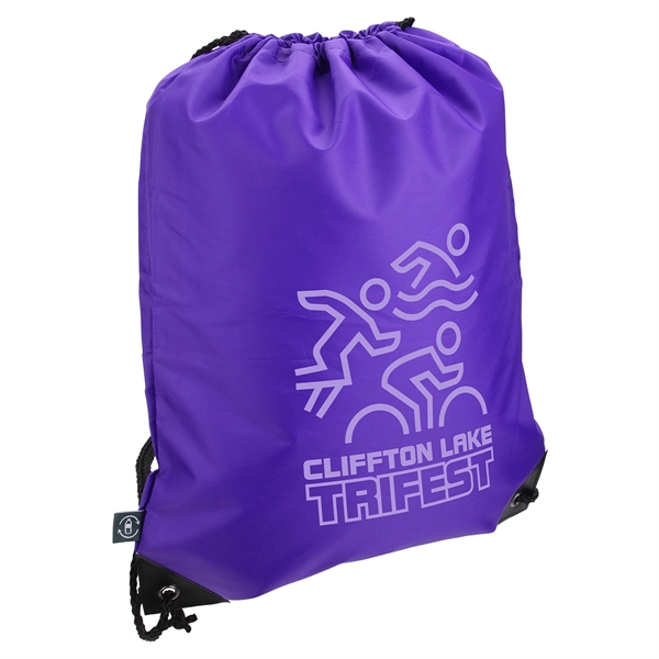 Grab N Go RPET Budget Drawstring Backpack - Grab N Go RPET Budget Drawstring Backpack - Image 5 of 6