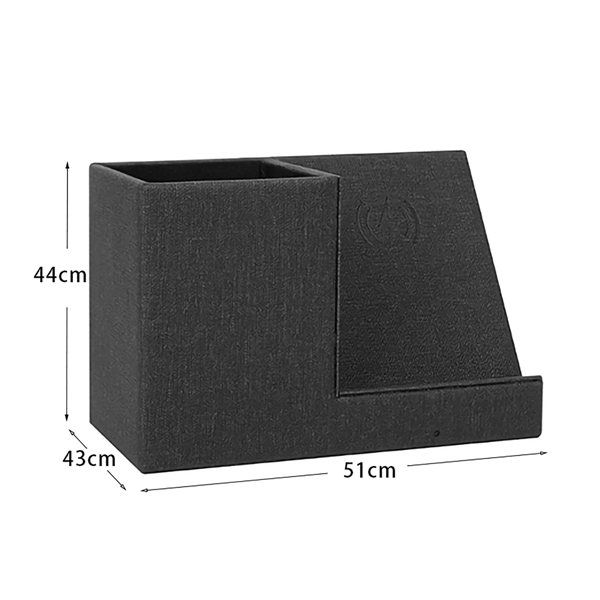 10W Fast Wireless Charger With Desk Organizer - 10W Fast Wireless Charger With Desk Organizer - Image 4 of 4