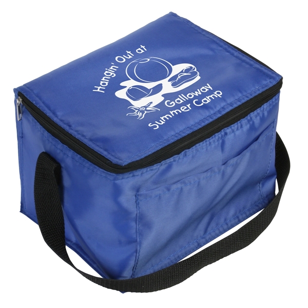 Custom Snow Roller 6-pack Polyester Cooler Bag