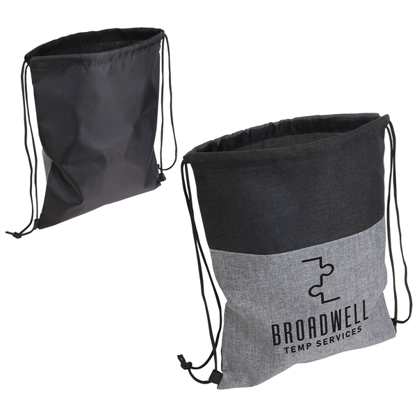 Custom Quill Non-Woven/Nylon Drawstring Bag