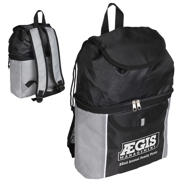 Custom Journey Polyester Cooler Backpack