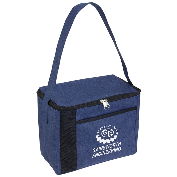Custom Greystone Polycanvas Square Cooler Bag