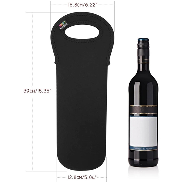 Portable Wine Tote Holders Carriers Insulated Bag - Portable Wine Tote Holders Carriers Insulated Bag - Image 2 of 2