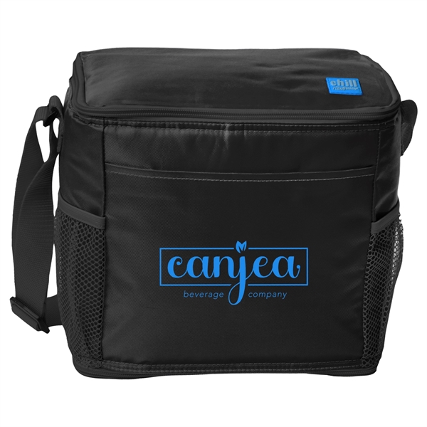 Chill By FlexiFreeze® 12-Can Cooler With Mesh Pockets - Chill By FlexiFreeze® 12-Can Cooler With Mesh Pockets - Image 0 of 3