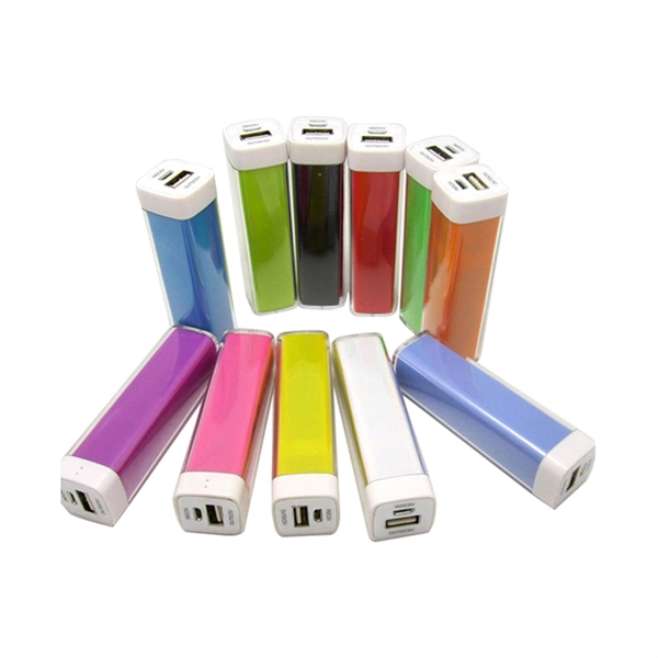Acrylic Galaxie USA Decorated Power Bank with Cable - Acrylic Galaxie USA Decorated Power Bank with Cable - Image 8 of 8