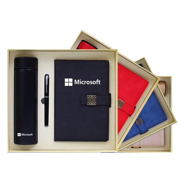 Corporate Gift  Set Tumbler Cups With Umbrella And Notebook - Corporate Gift  Set Tumbler Cups With Umbrella And Notebook - Image 8 of 10