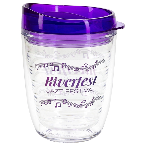 Riverside 12 oz Tritan® Tumbler with Translucent Lid - Riverside 12 oz Tritan® Tumbler with Translucent Lid - Image 11 of 13