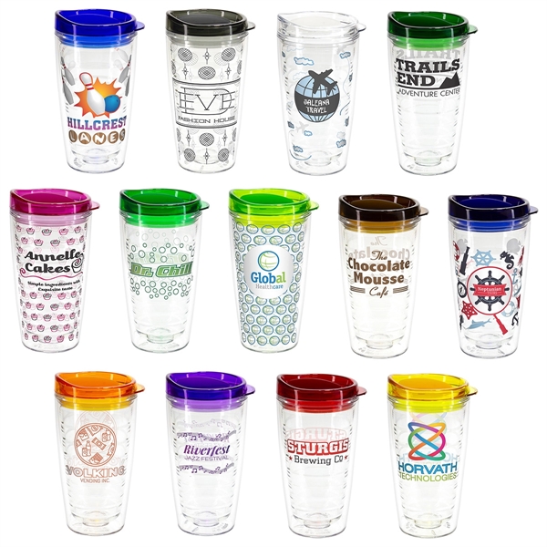 Reef 16 oz Tritan® Tumbler with Translucent Lid - Reef 16 oz Tritan® Tumbler with Translucent Lid - Image 0 of 13