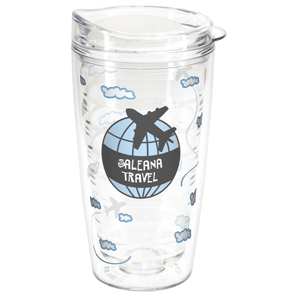 Reef 16 oz Tritan® Tumbler with Translucent Lid - Reef 16 oz Tritan® Tumbler with Translucent Lid - Image 3 of 13