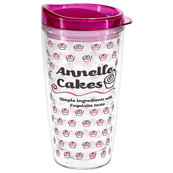 Reef 16 oz Tritan® Tumbler with Translucent Lid - Reef 16 oz Tritan® Tumbler with Translucent Lid - Image 5 of 13