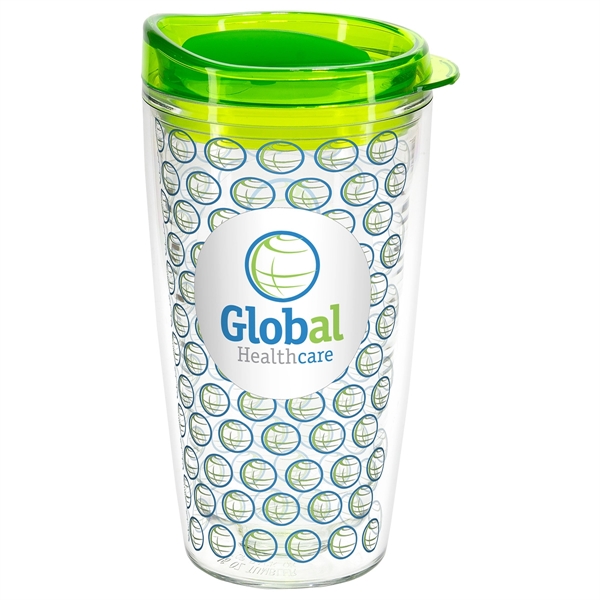 Reef 16 oz Tritan® Tumbler with Translucent Lid - Reef 16 oz Tritan® Tumbler with Translucent Lid - Image 7 of 13