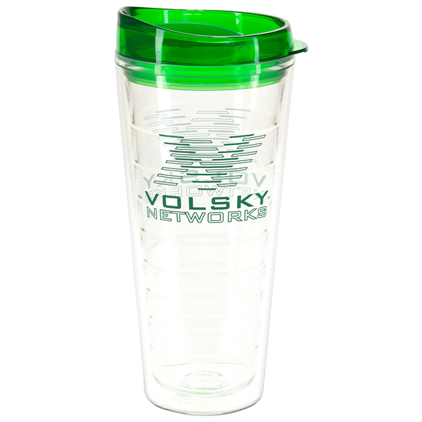 Seabreeze 22 oz Tritan® Tumbler with Translucent Lid - Seabreeze 22 oz Tritan® Tumbler with Translucent Lid - Image 6 of 13