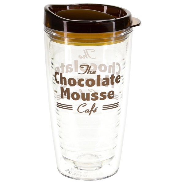 Reef 16 oz Tritan® Tumbler with Translucent Lid - Reef 16 oz Tritan® Tumbler with Translucent Lid - Image 8 of 13