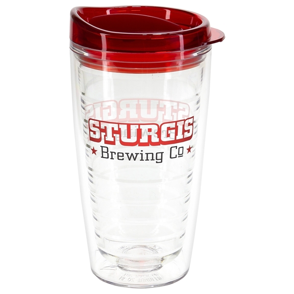 Reef 16 oz Tritan® Tumbler with Translucent Lid - Reef 16 oz Tritan® Tumbler with Translucent Lid - Image 12 of 13