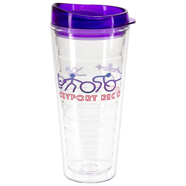 Seabreeze 22 oz Tritan® Tumbler with Translucent Lid - Seabreeze 22 oz Tritan® Tumbler with Translucent Lid - Image 11 of 13