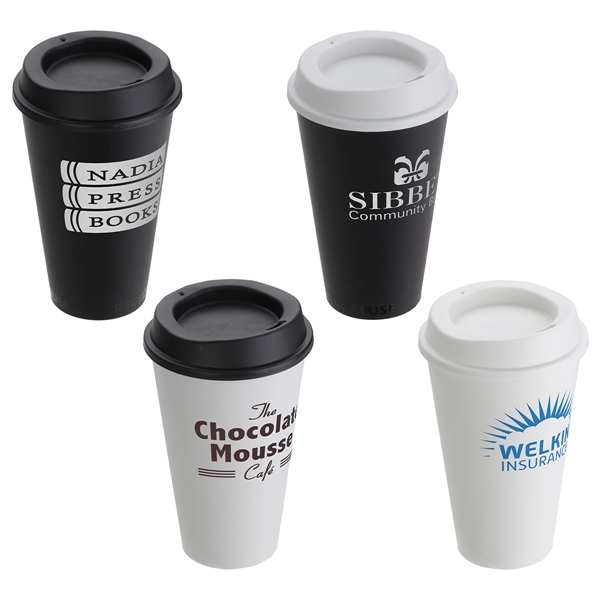 Cafe 17 oz Sustainable To-Go Cup - Cafe 17 oz Sustainable To-Go Cup - Image 0 of 4