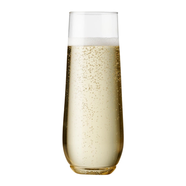 9oz Plastic Stemless Champagne Flute - 9oz Plastic Stemless Champagne Flute - Image 1 of 5