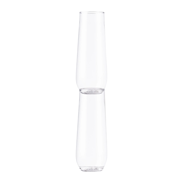 9oz Plastic Stemless Champagne Flute - 9oz Plastic Stemless Champagne Flute - Image 4 of 5