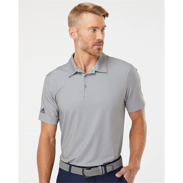 Adidas Diamond Dot Print Polo - Adidas Diamond Dot Print Polo - Image 0 of 8