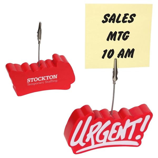 Urgent Stress Reliever Memo Holder