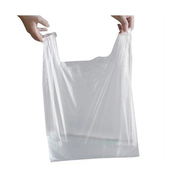 T-Shirt Plastic Shopping Bag - T-Shirt Plastic Shopping Bag - Image 3 of 3