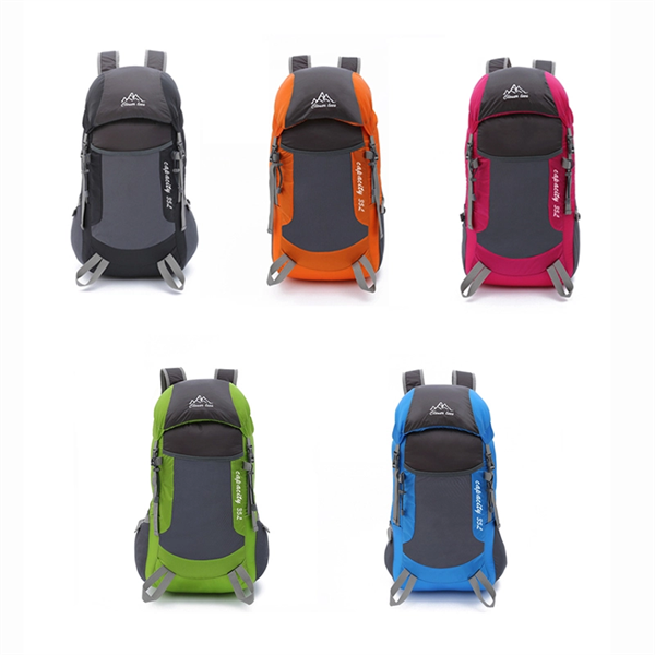 Foldable Lightweight Hiking Backpack - Foldable Lightweight Hiking Backpack - Image 2 of 4