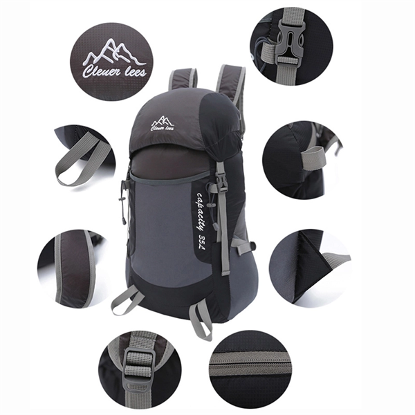 Foldable Lightweight Hiking Backpack - Foldable Lightweight Hiking Backpack - Image 4 of 4