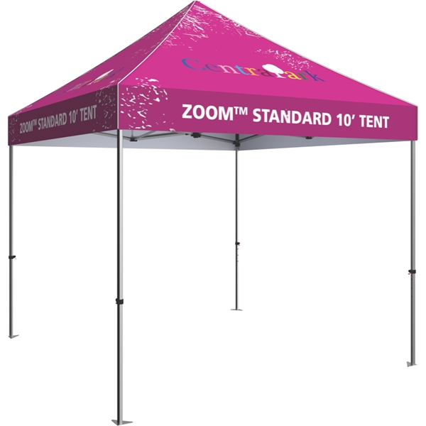 Zoom Standard (Aluminum) 10' Pop Up Tent - Zoom Standard (Aluminum) 10' Pop Up Tent - Image 0 of 1
