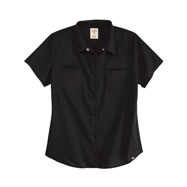 Dickies Women's Industrial Short Sleeve Work Shirt - Dickies Women's Industrial Short Sleeve Work Shirt - Image 3 of 7