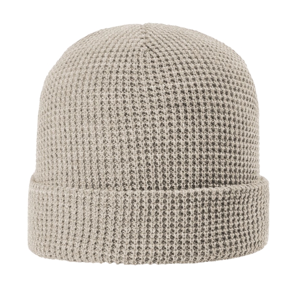 Richardson® Waffle Knit Beanie with Cuff - Richardson® Waffle Knit Beanie with Cuff - Image 7 of 8