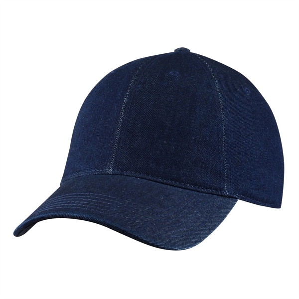 Russel Athletic® Snow Wash Denim Dad Hat - Russel Athletic® Snow Wash Denim Dad Hat - Image 8 of 11