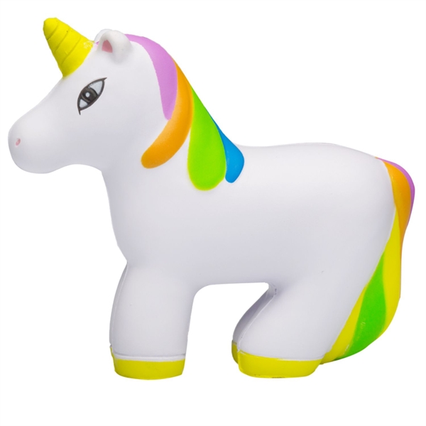 Unicorn Shaped Stress Balls w/ Custom Logo - Unicorn Shaped Stress Balls w/ Custom Logo - Image 1 of 1