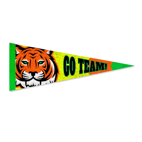 Acrylic Felt Pennant without Pole - Heat Transfer - Acrylic Felt Pennant without Pole - Heat Transfer - Image 0 of 3