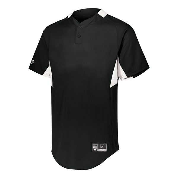 Holloway Youth Game7 Two-Button Baseball Jersey - Holloway Youth Game7 Two-Button Baseball Jersey - Image 0 of 35