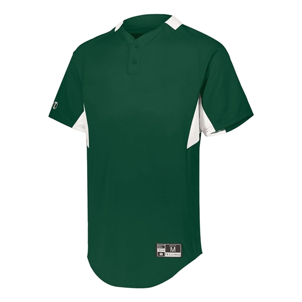 Holloway Youth Game7 Two-Button Baseball Jersey - Holloway Youth Game7 Two-Button Baseball Jersey - Image 2 of 35