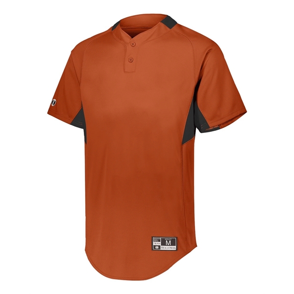 Holloway Youth Game7 Two-Button Baseball Jersey - Holloway Youth Game7 Two-Button Baseball Jersey - Image 8 of 35