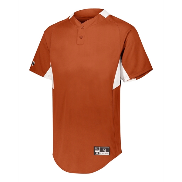 Holloway Youth Game7 Two-Button Baseball Jersey - Holloway Youth Game7 Two-Button Baseball Jersey - Image 9 of 35