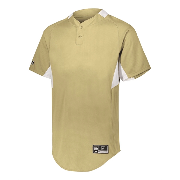 Holloway Youth Game7 Two-Button Baseball Jersey - Holloway Youth Game7 Two-Button Baseball Jersey - Image 15 of 35