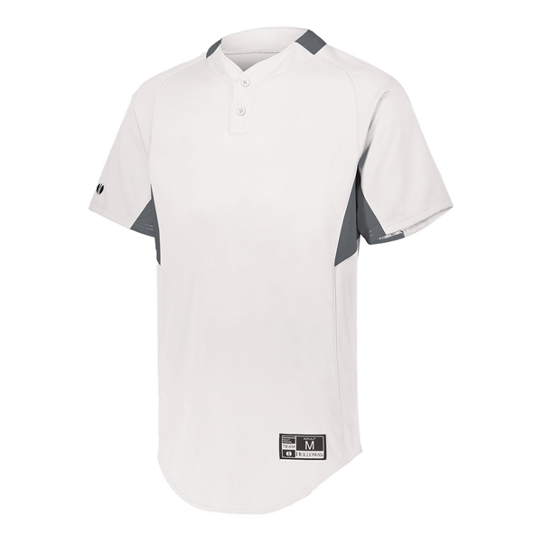 Holloway Youth Game7 Two-Button Baseball Jersey - Holloway Youth Game7 Two-Button Baseball Jersey - Image 17 of 35