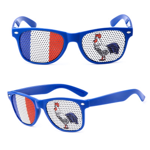 Pinhole Sticker Sunglasses - Pinhole Sticker Sunglasses - Image 2 of 2