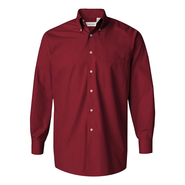 Van Heusen Silky Poplin Shirt - Van Heusen Silky Poplin Shirt - Image 13 of 21