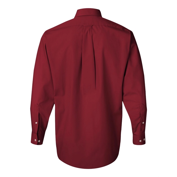 Van Heusen Silky Poplin Shirt - Van Heusen Silky Poplin Shirt - Image 15 of 21