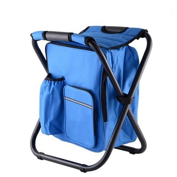 Outdoor Cooler Backpack Chair - Outdoor Cooler Backpack Chair - Image 1 of 4