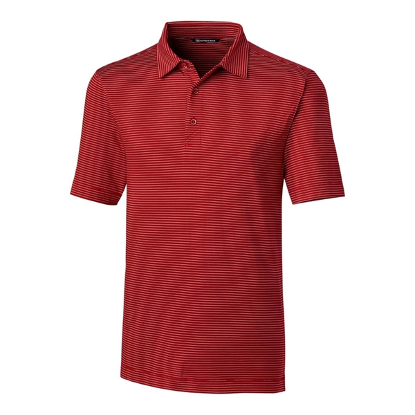Cutter & Buck Forge Pencil Stripe Stretch Mens Polo - Cutter & Buck Forge Pencil Stripe Stretch Mens Polo - Image 4 of 36