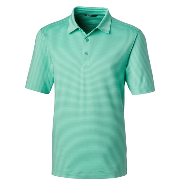 Cutter & Buck Forge Pencil Stripe Stretch Mens Polo - Cutter & Buck Forge Pencil Stripe Stretch Mens Polo - Image 10 of 36