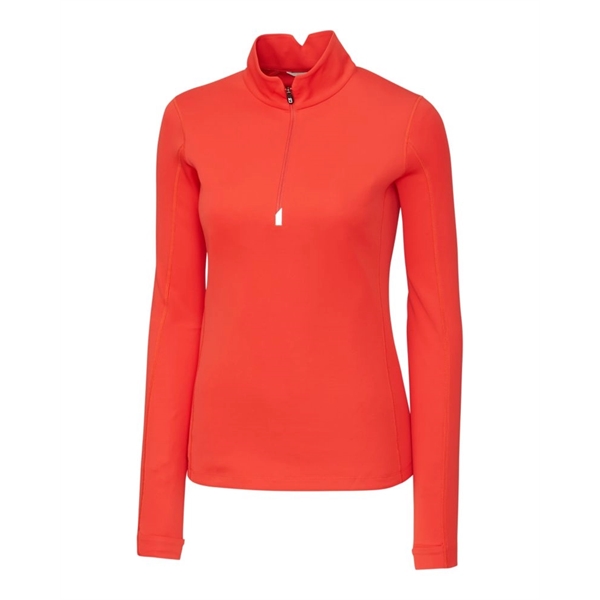 Cutter & Buck Traverse Stretch Eco Quarter Zip Womens Pul... - Cutter & Buck Traverse Stretch Eco Quarter Zip Womens Pul... - Image 0 of 20