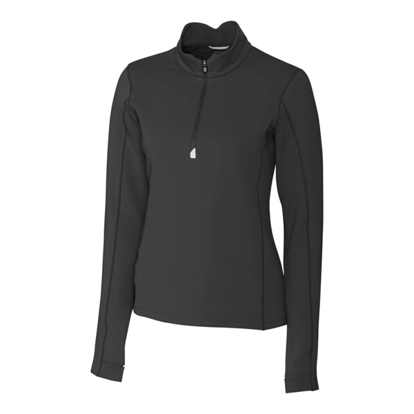 Cutter & Buck Traverse Stretch Eco Quarter Zip Womens Pul... - Cutter & Buck Traverse Stretch Eco Quarter Zip Womens Pul... - Image 2 of 20