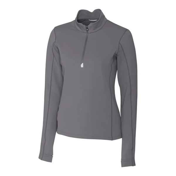 Cutter & Buck Traverse Stretch Eco Quarter Zip Womens Pul... - Cutter & Buck Traverse Stretch Eco Quarter Zip Womens Pul... - Image 6 of 20
